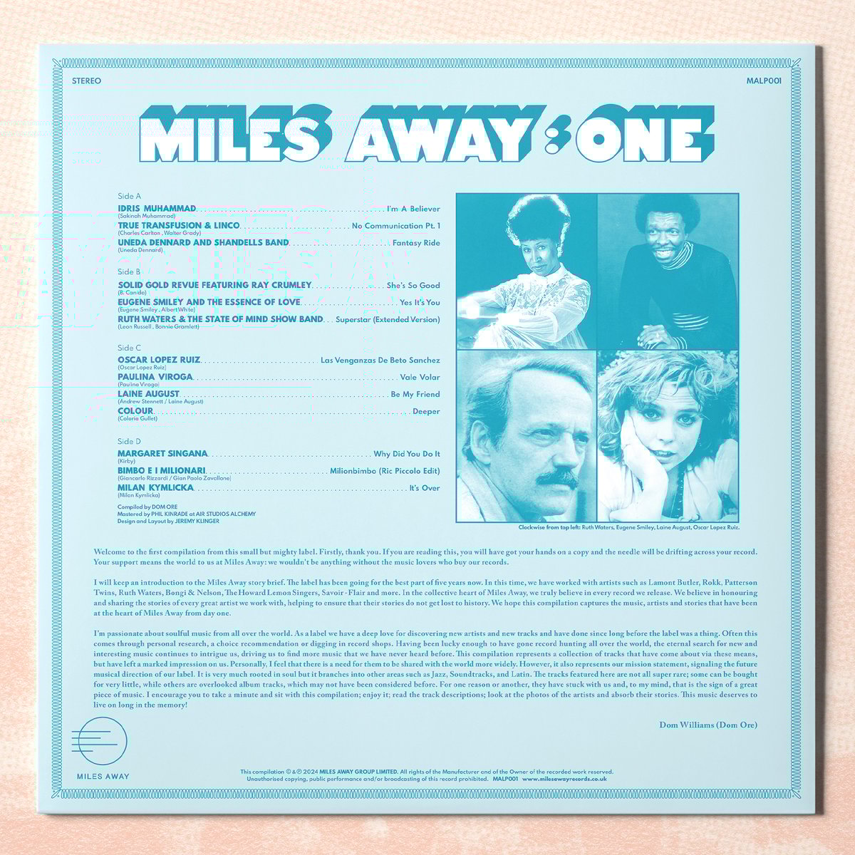 Miles Away: One - Double LP | Miles Away Records